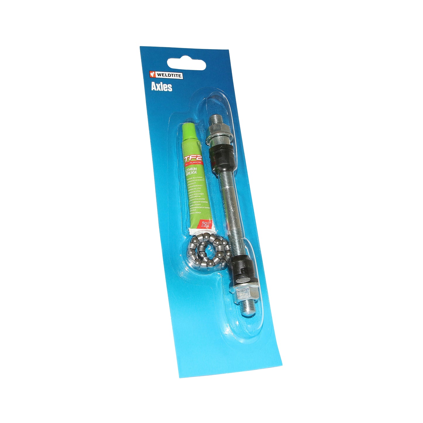 Weldtite Solid Front MTB Wheel Axle 10x145