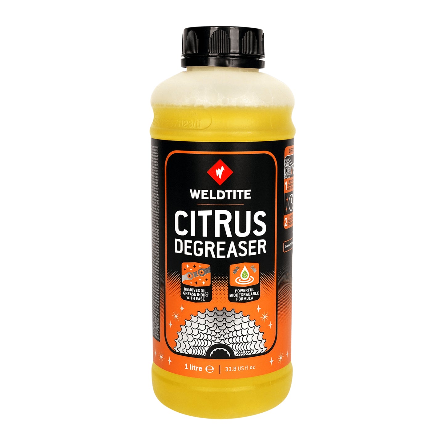 Weldtite Dirtwash Citrus Degreaser for Drivetrain (1L bottle)