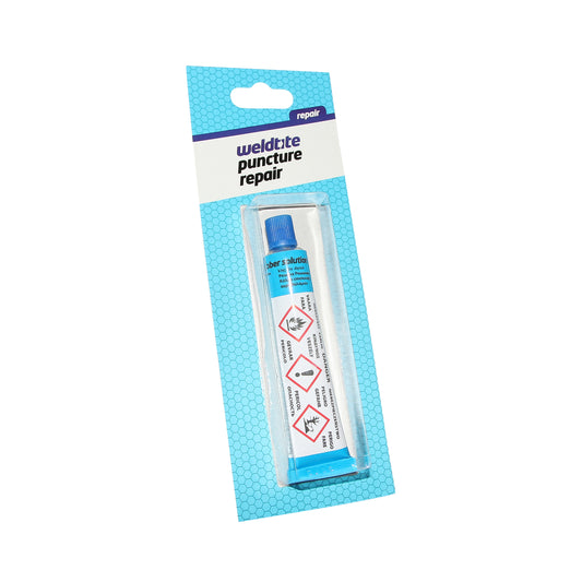 Colle à rustine Weldtite dissolution tube 15 g sur carte