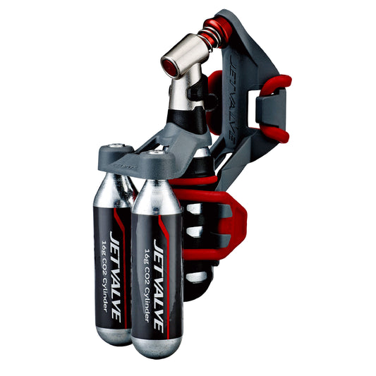 Gonfleur Weldtite Jetvalve fixation tige de selle