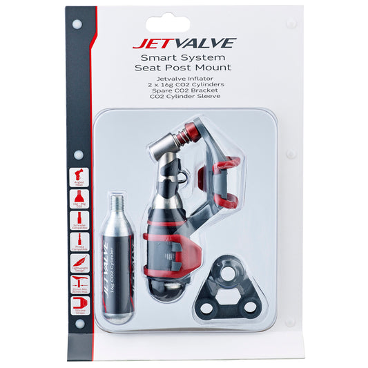 Gonfleur Weldtite Jetvalve fixation tige de selle