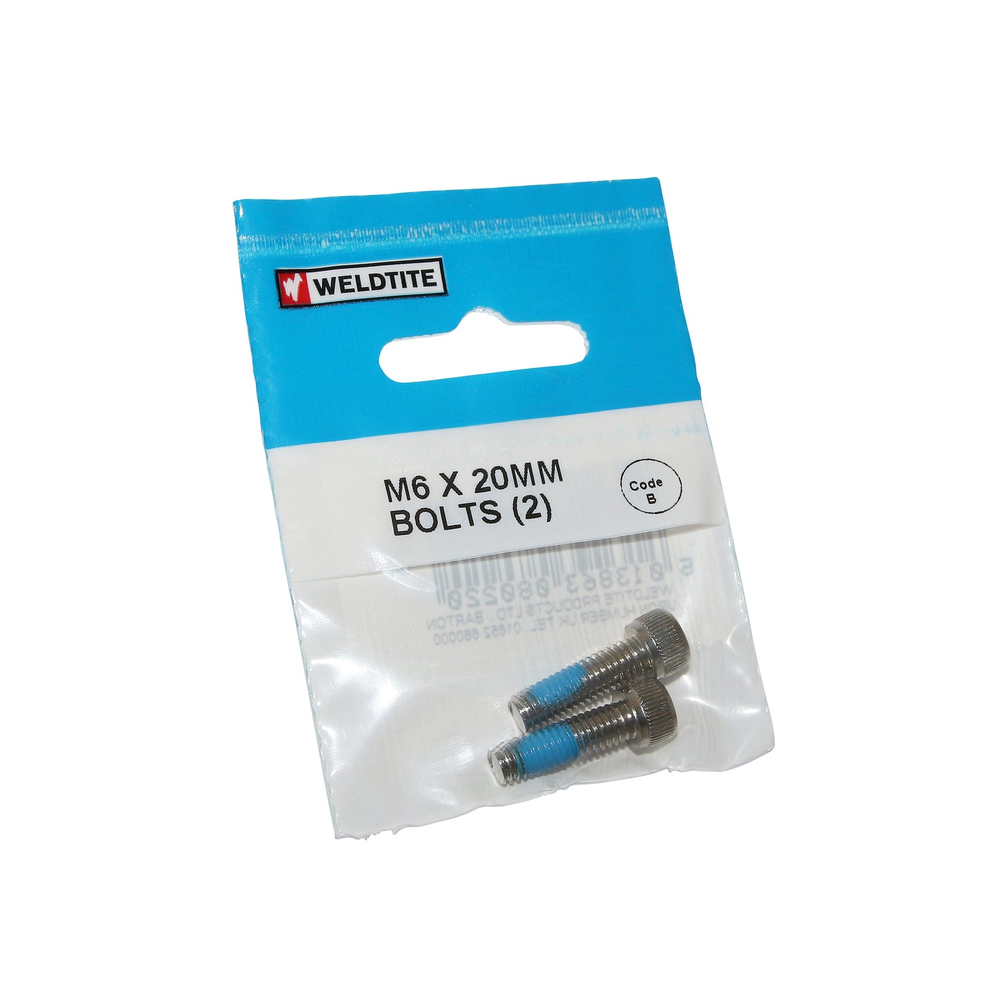 Weldtite M6x20 Bike Screw