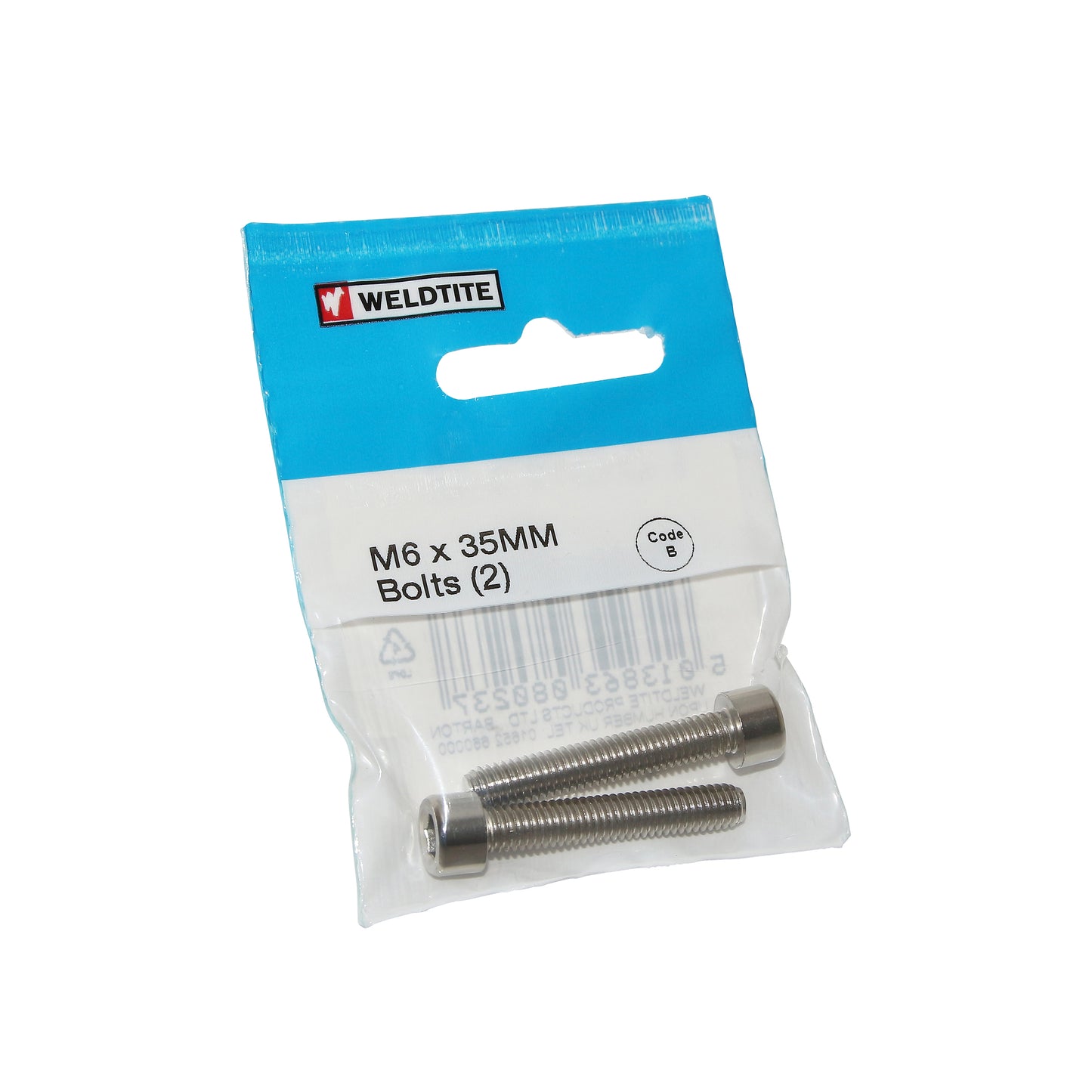 Weldtite M6x35 Bike Screw