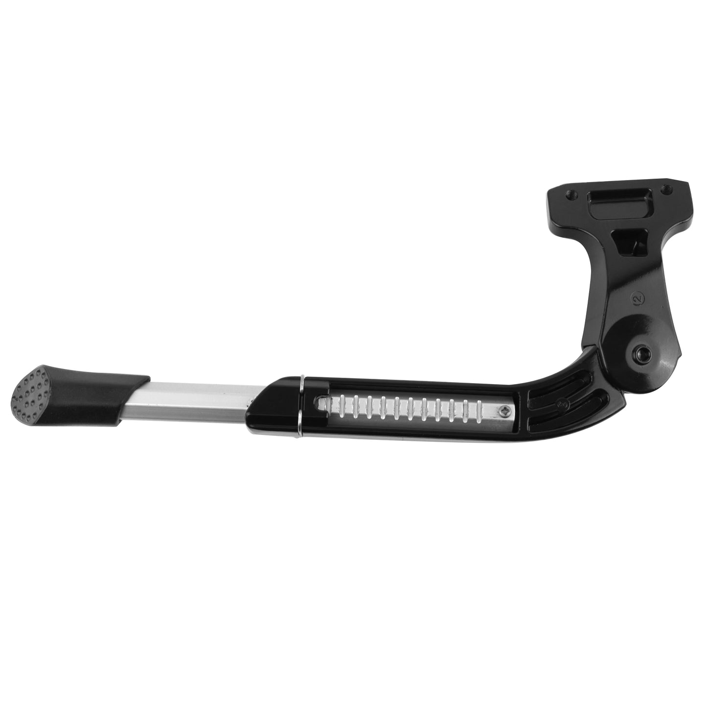 Newton 26-29'' adjustable rear side bike kickstand, 2-bolt chainstay mounting, 40mm spacing