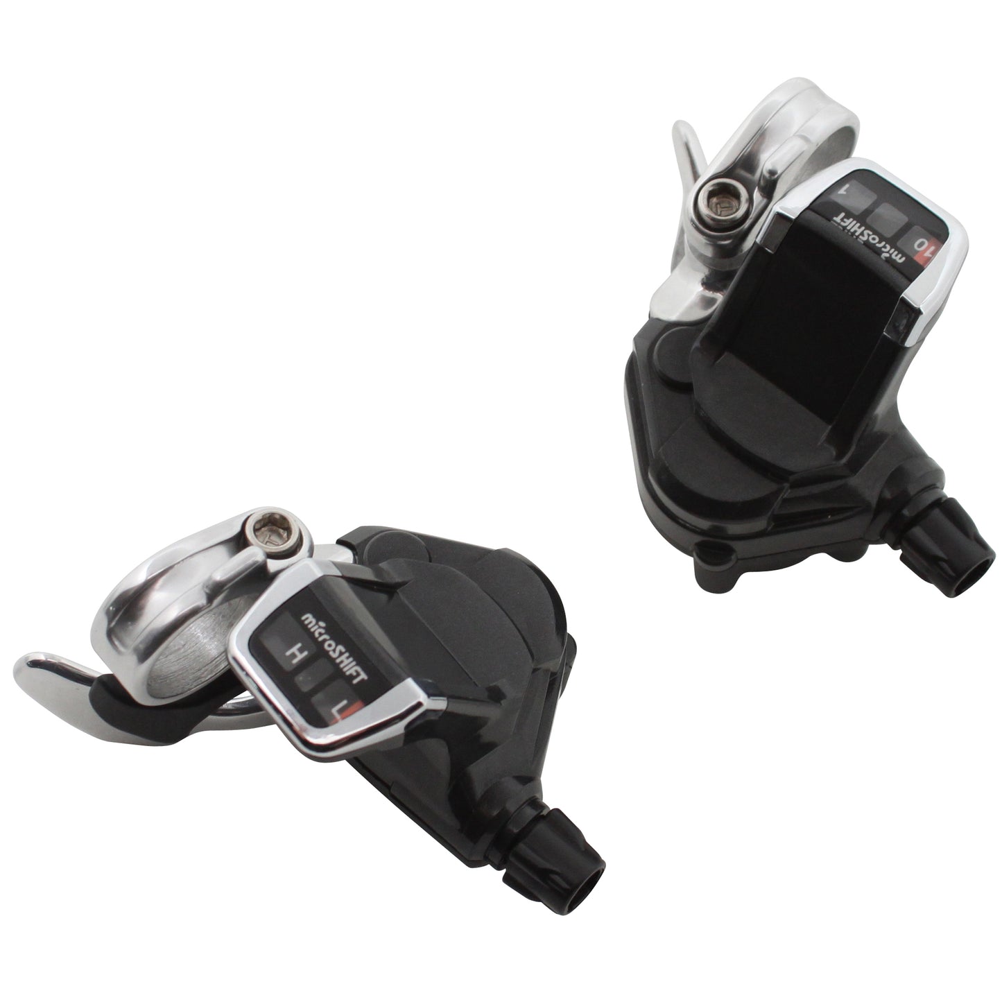 Manette route PCP cintre plat 10V push-pull (paire)