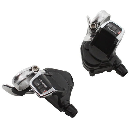 Manette route PCP cintre plat 10V push-pull (paire)