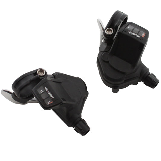 Manette route PCP cintre plat 9V push-pull (paire)