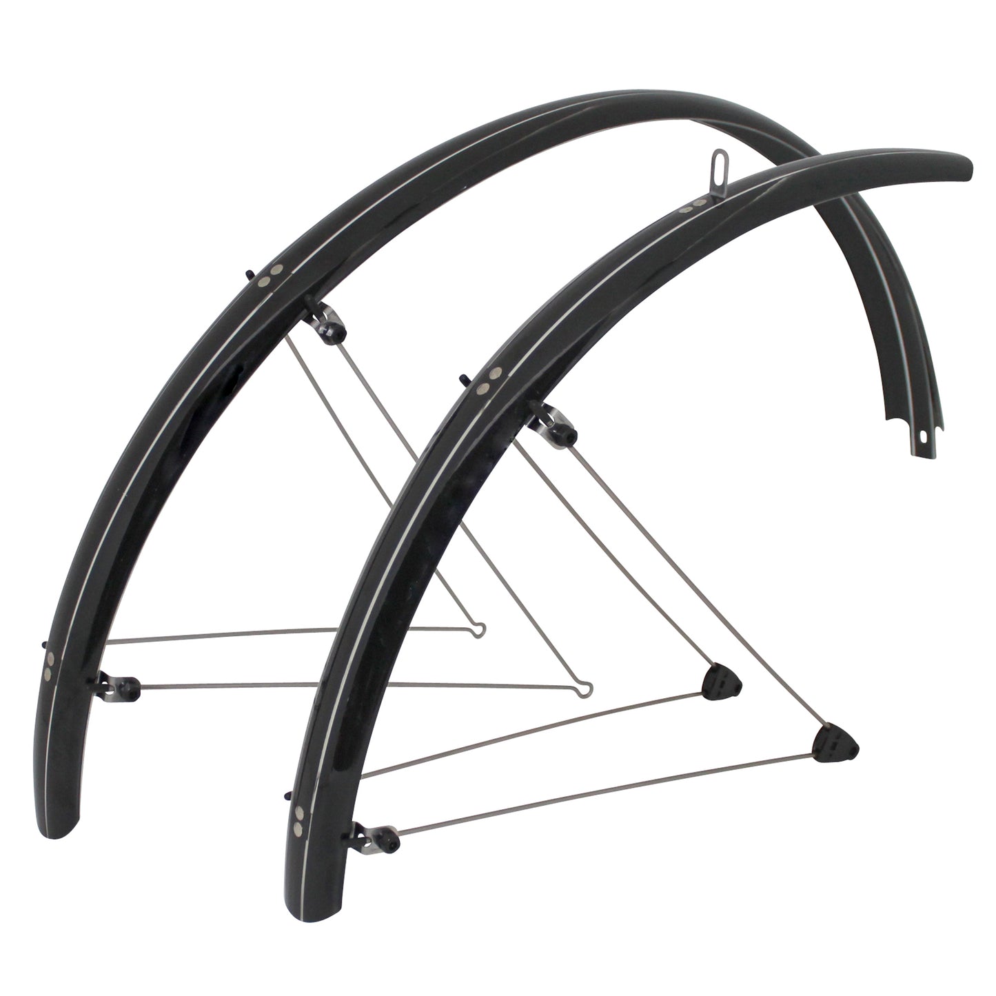 Garde-boue 28" Stronglight Tour tringles 54 mm noir (paire)