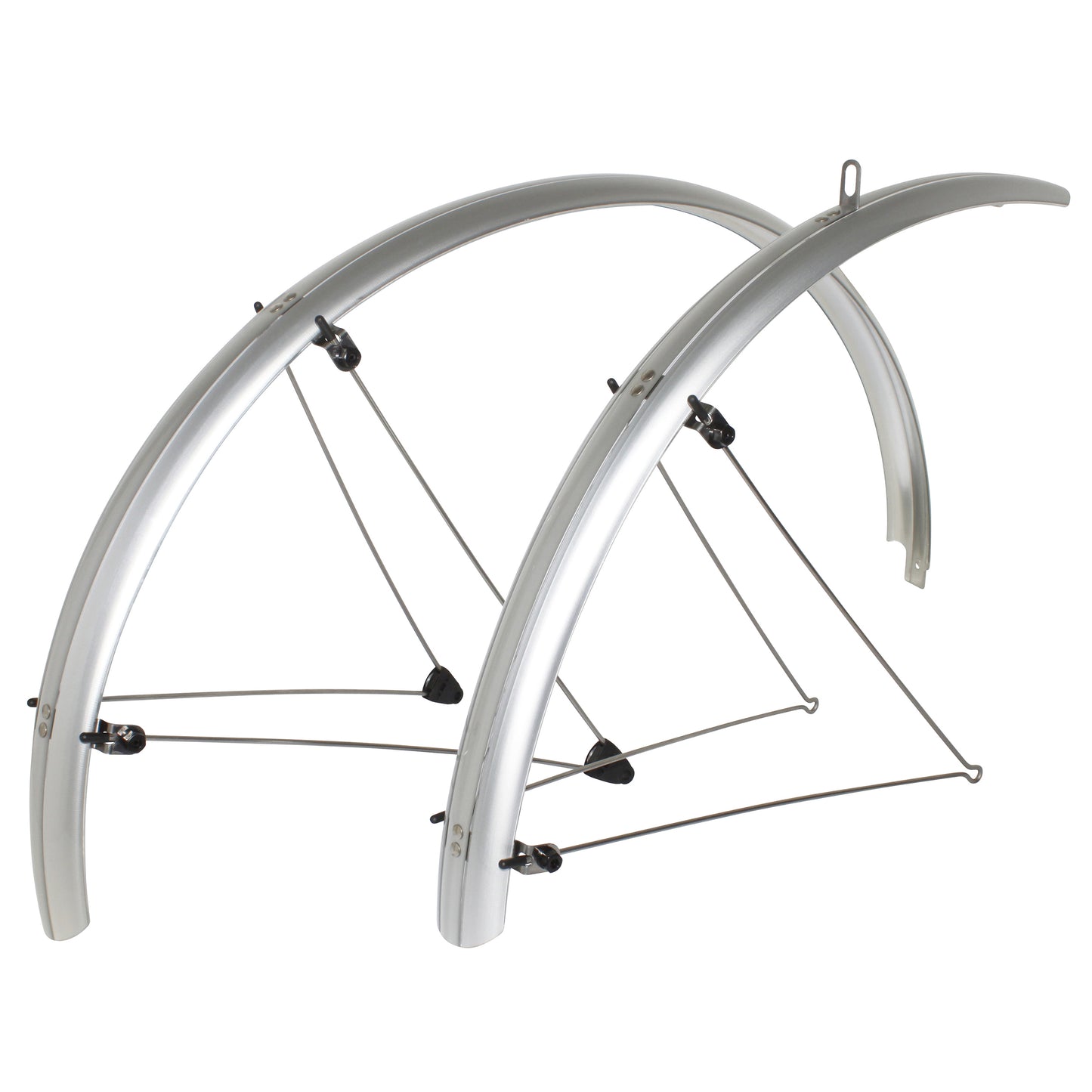 Garde-boue 28" Stronglight Tour tringles 54 mm argent (paire)