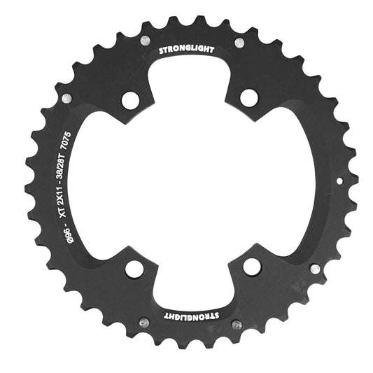 Plateau VTT 4 bras Stronglight D96 pour Shimano XT M8000 SLX 38D