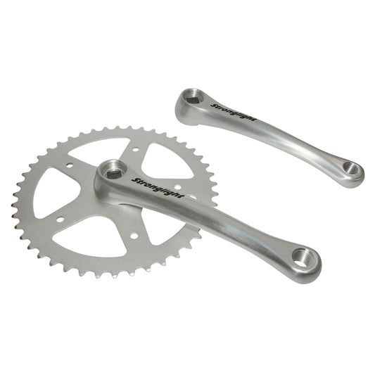 Pédalier city Stronglight SL55 alu argent 170 plateau 44