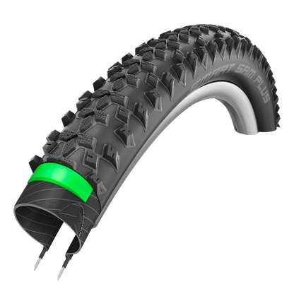 Pneu VTT - VAE 29 X 2.25 Schwalbe Smart Sam plus Addix Noir TR (57-622) Double Defense Renfort GreenGuard Homologué VAE e50