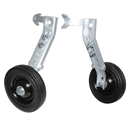 Newton Reinforced Bike Stabilizers Plastic Wheel for 20-24" Handicap Bike CE Certified Pair
