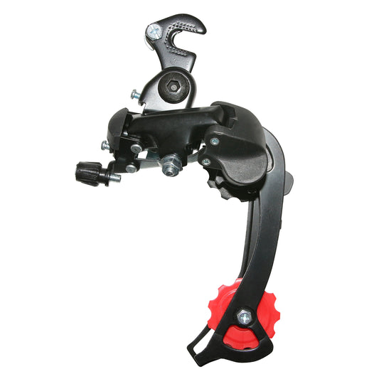 Dérailleur VTT arrière PCP 8-7v. tz chape longue noir avec patte