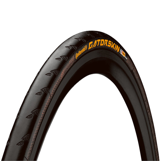 700 X 23 Continental Gatorskin Road Tire Black Puncture Protection TS (23-622) Uses GP-4Season Technology