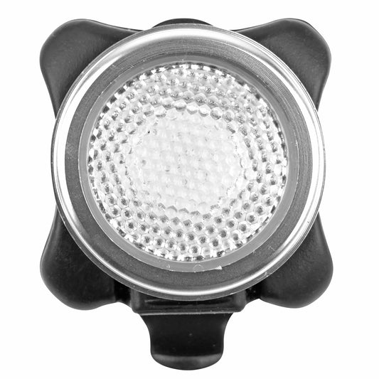 Eclairage vélo usb arrière sur tige de selle Newton light22at cob leds 30 lumens argent-noir