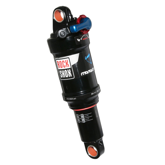 Rockshox Monarch RL adjustable/lockable MTB frame shock 165mm x 38mm external rebound/2-position compression (bushings not included)
