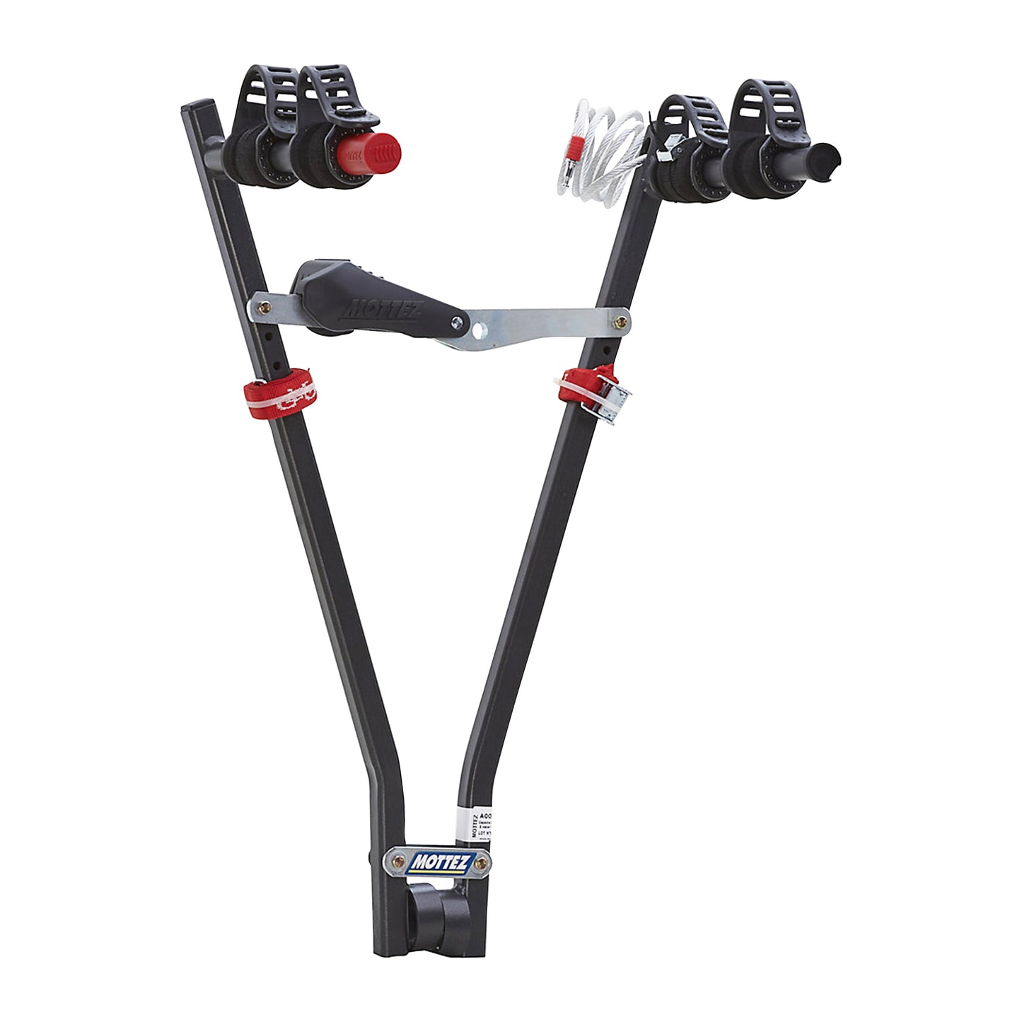 Porte-vélos attelage Mottez Jupiter 2 vélos suspendu