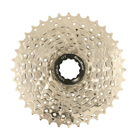 Cassette 9v. Sunrace m98 11-36 VTT pour Shimano nickel (11-13-15-18-21-24-28-32-36)