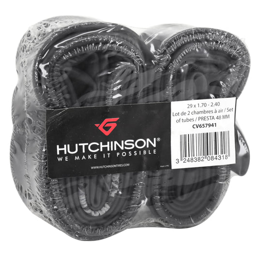 29 x 1.90-2.35 Hutchinson Presta 48mm Inner Tube (Pack of 2)