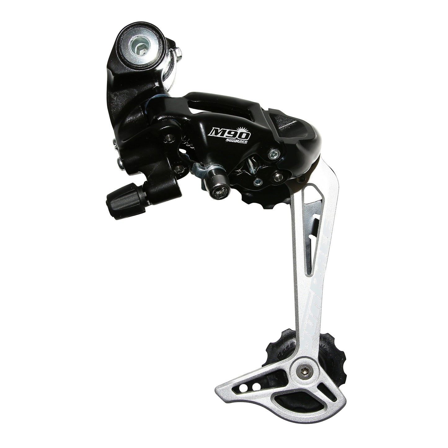 Dérailleur VTT arrière Sunrace m91 9v. chape longue à vis