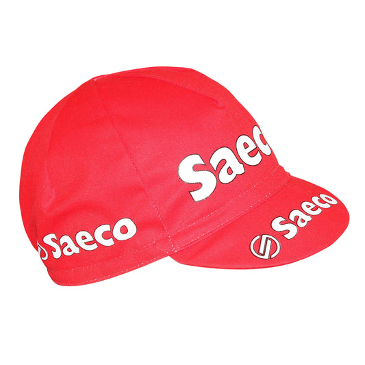 Vintage Saeco Red Gist Cycling Cap