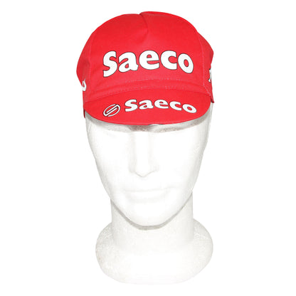 Vintage Saeco Red Gist Cycling Cap