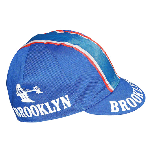 Vintage cycling cap Brooklyn blue Gist