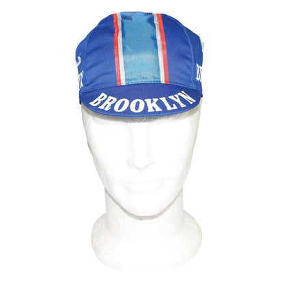 Vintage cycling cap Brooklyn blue Gist