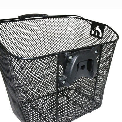 Newton E-bike Steel Front Basket Honeycomb 19L Black
