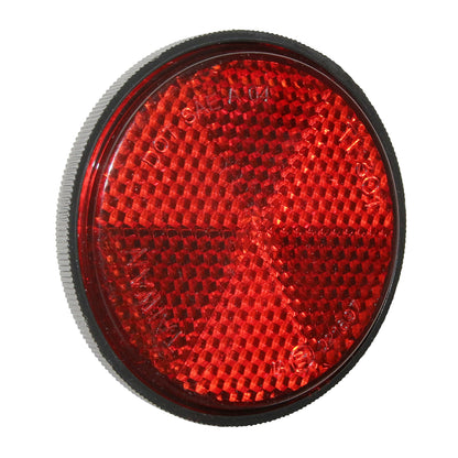 Reflector - red rear fender reflector ø60mm sold individually PCP