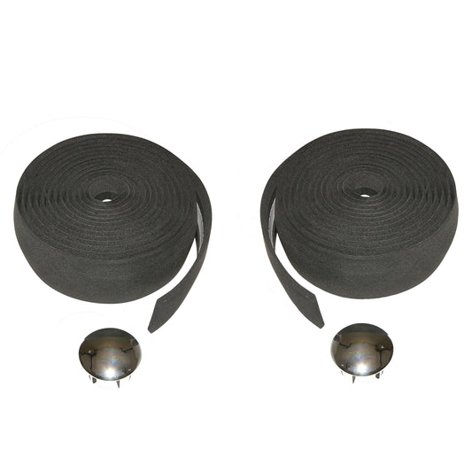 Ruban de guidon PCP cork noir sans liège