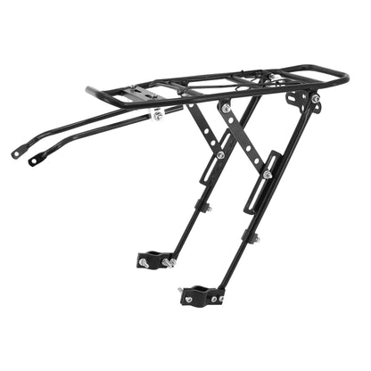 PCP Adjustable Black Aluminum Rear Rack 26-29 15kg
