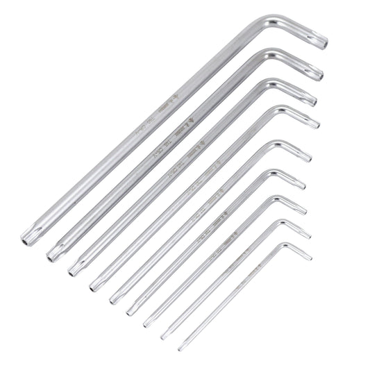 Jeu clés Torx longues PCP T10 à T50