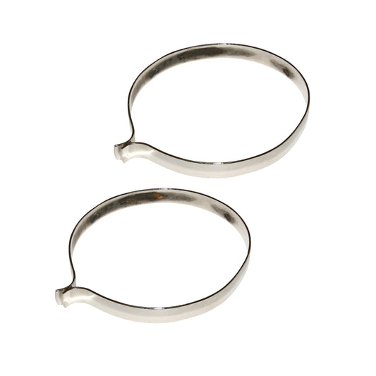 PCP chrome-plated steel trouser clips