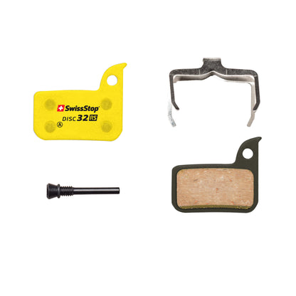 Plaquettes frein Route VTT SwissStop pour SRAM Force Red Disc32RS