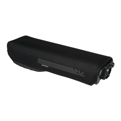 Housse protection de batterie arrière Basil miles néoprène noir waterproof compatible VAE-e-bike l32 x l9 x h5 cm