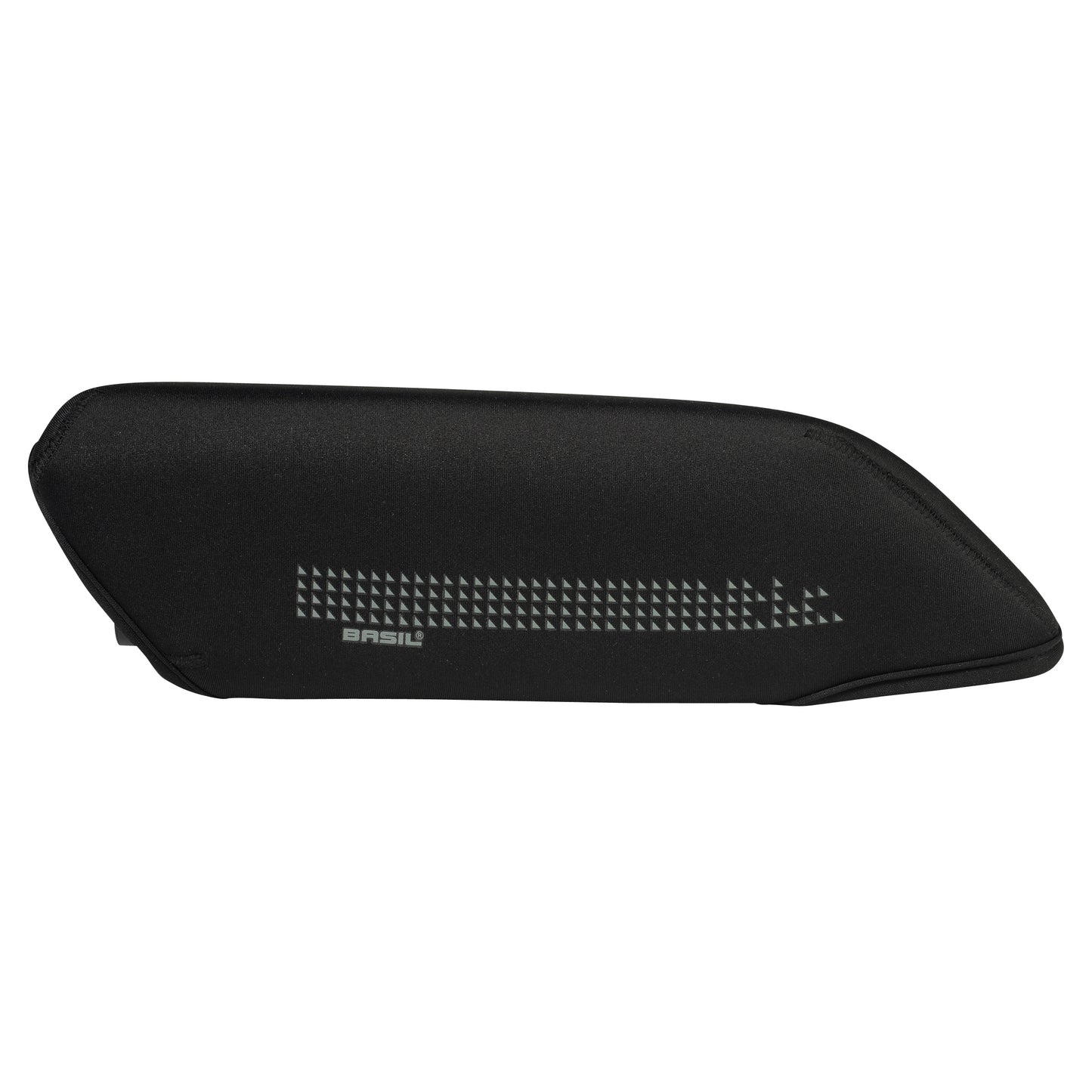Housse protection de batterie tube diagonal Basil miles néoprène noir waterproof compatible VAE-e-bike l24 x l7 x h8 cm