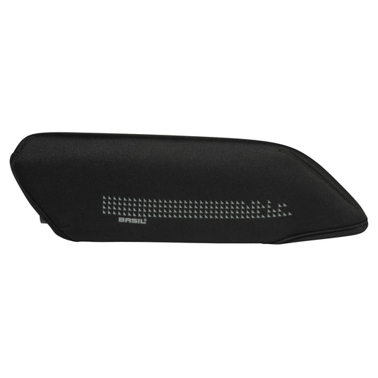 Housse protection de batterie tube diagonal Basil miles néoprène noir waterproof compatible VAE-e-bike l24 x l7 x h8 cm