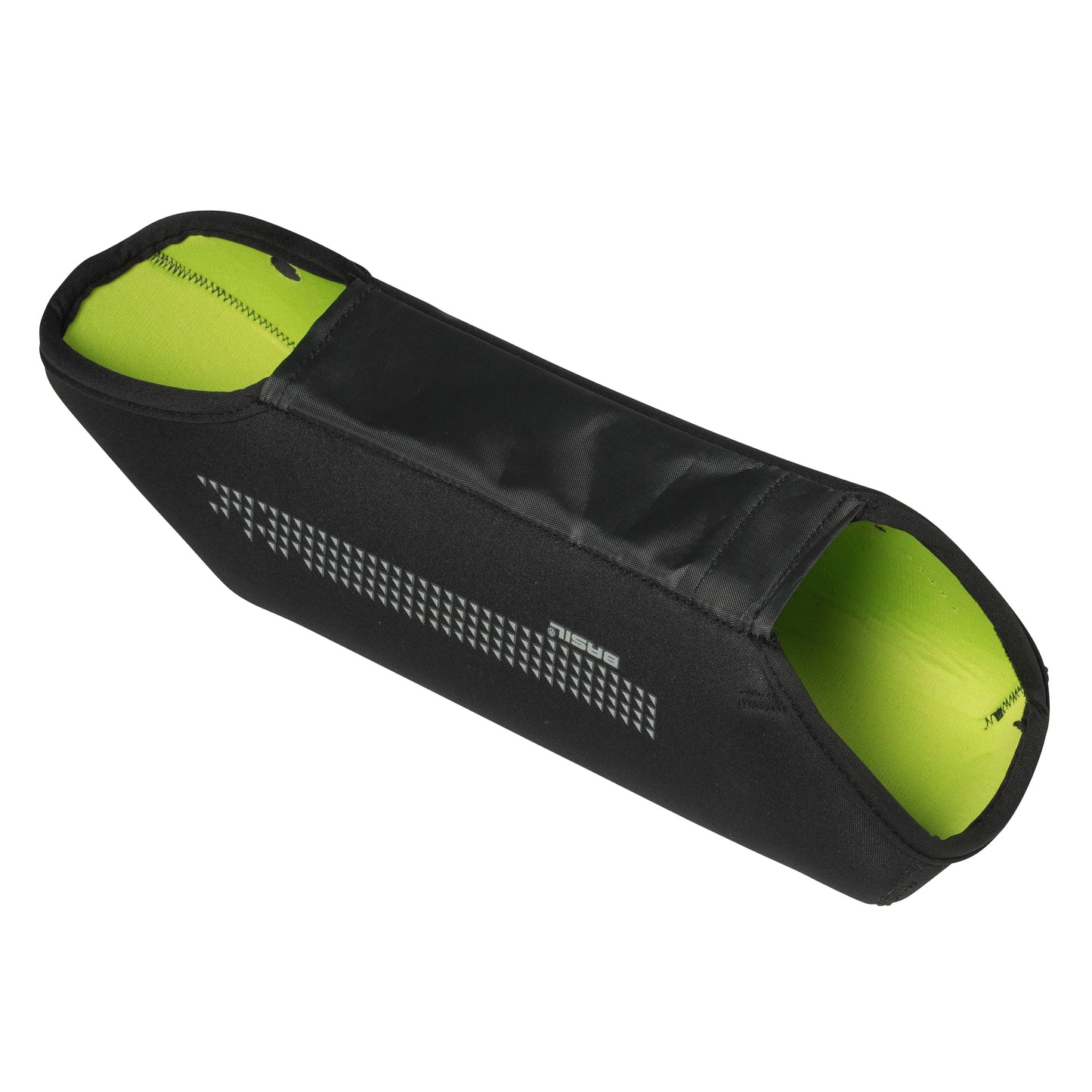 Housse protection de batterie tube diagonal Basil miles néoprène noir waterproof compatible VAE-e-bike l24 x l7 x h8 cm