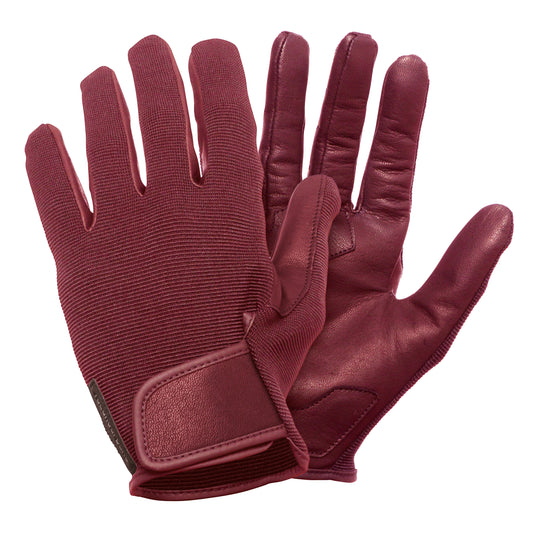 Tucano Adamo Adult Long Cycling Gloves Red-Brown Velcro