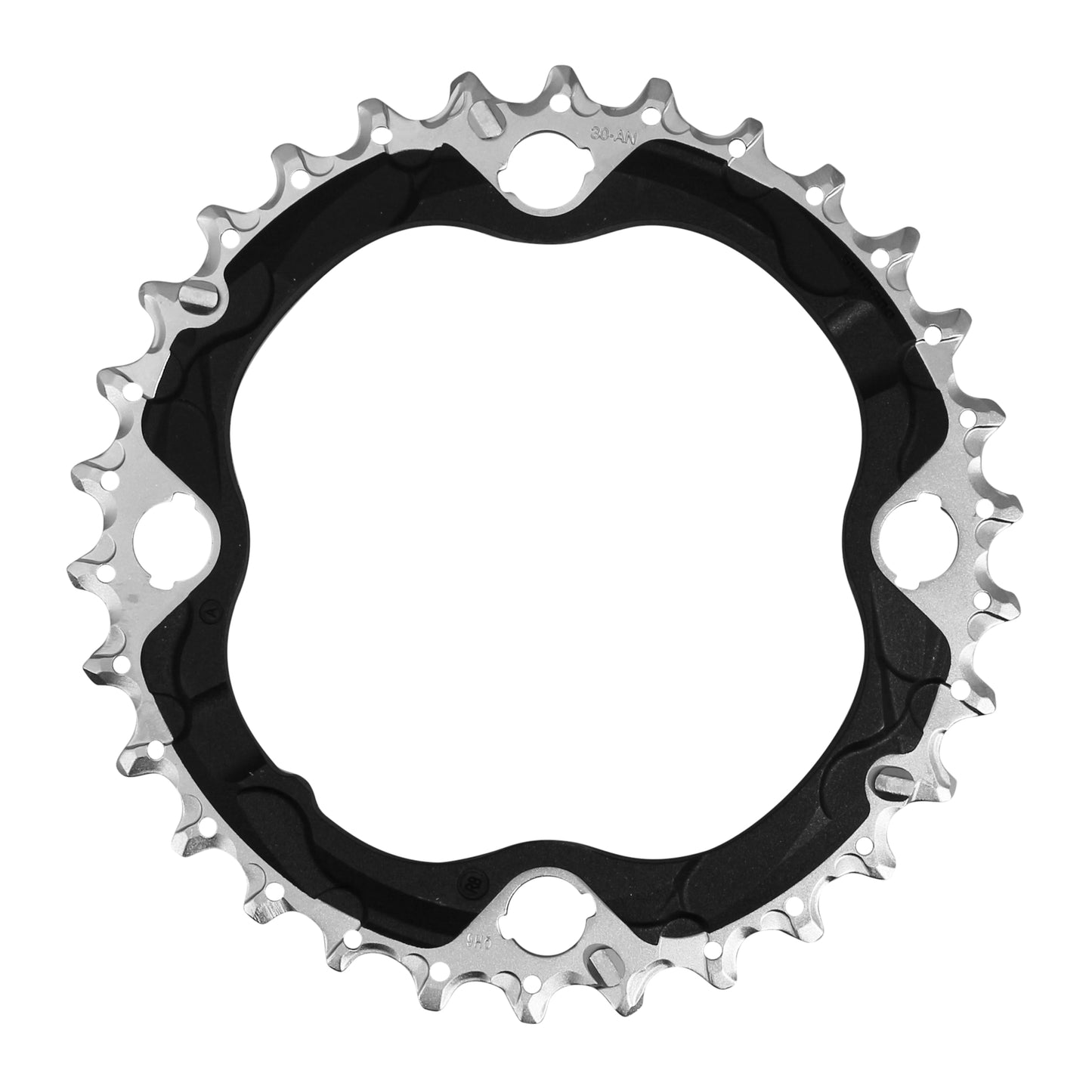 Plateau VTT 4 bras D64 pour Shimano Deore M6000 30D 10V