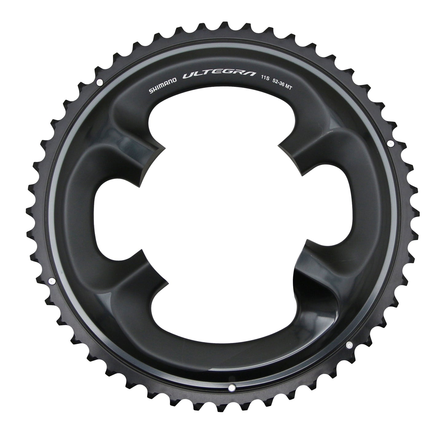 Plateau route 4 bras D110 pour Shimano Ultegra R8000 52D 11V