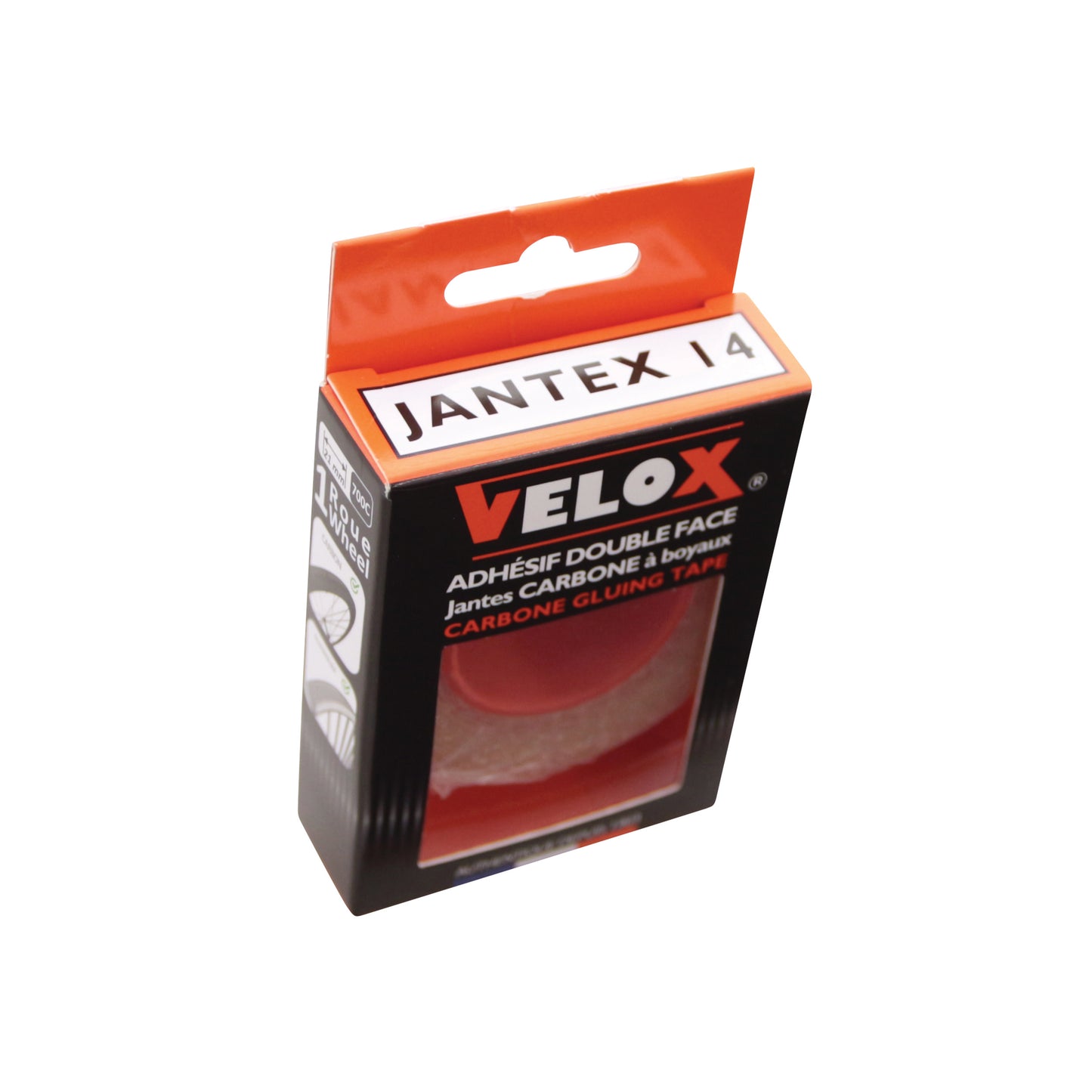 Jantex adhésif boyaux Velox jante carbone 21 mm