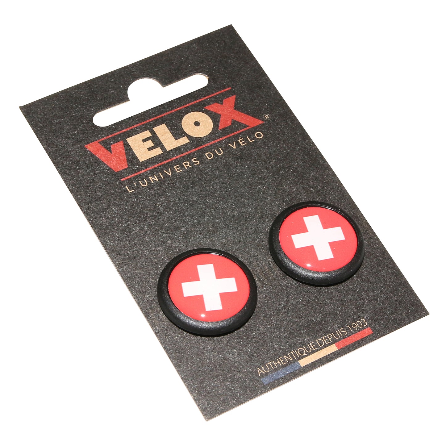 Bouchons cintre route VELOX doming Suisse paire