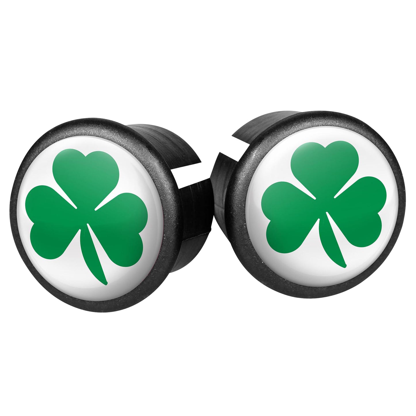 Bouchons cintre route VELOX doming trèfle Irlande