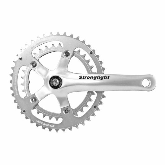 Pédalier route Stronglight Impact argent 155 44x34 axe 107