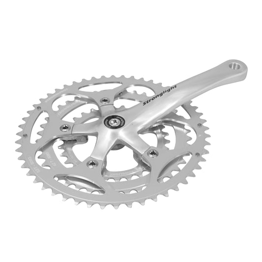 Pédalier route Stronglight Impact argent 172,5 52x42x30