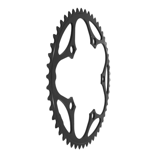 Plateau route Stronglight Dural 5 bras D130 52D ext Shimano noir 8-9V