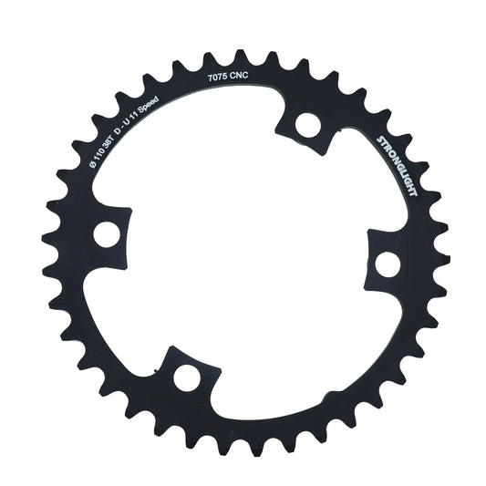 Plateau route Stronglight 4 bras D110 pour Ultegra 6800 38D int